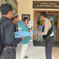 Senyum Pagi Satlantas Tuban Hangatkan Hati Warga Masyarakat Tuban