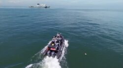 Bakamla RI dan Indian Coast Guard Gelar Passing Exercise di Laut Jawa
