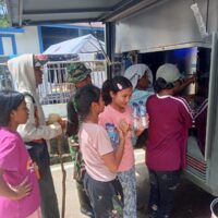 Mobil RO Yon Zipur 1/DD Siap Pastikan Ketersedian Air Bersih Di Tapanuli Utara