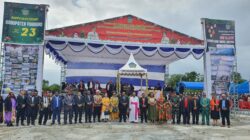Dandim 1715/Yahukimo Hadiri HUT Ke-23 Kab. Yahukimo dan Natal Bersama Korpri, TNI/Polri dan Masyarakat