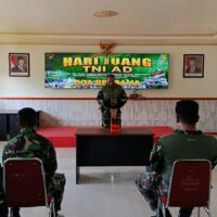 Jelang Peringatan Hari Juang Ke-80 TNI AD Tahun 2025, Prajurit Kodim 1710/Mimika Gelar Doa Bersama