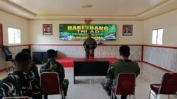 Jelang Peringatan Hari Juang Ke-80 TNI AD Tahun 2025, Prajurit Kodim 1710/Mimika Gelar Doa Bersama