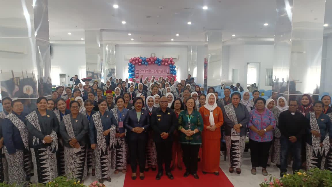 Wali Kota Sorong Buka Muscab V IBI, Dorong Penguatan Layanan Kebidanan OAP dan Transformasi Kesehatan