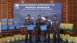 Armada III Peduli Bangsa: Panglima Armada III Serahkan Bantuan Kemanusiaan untuk Korban Bencana di Sumatera