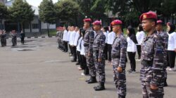 Danyonif 2 Marinir Pimpin Pembukaan Pelatihan Dasar dan Bela Negara Insan Ombudsman Republik Indonesia T.A 2025