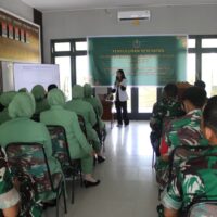 Kodim 1715/Yahukimo Gelar Penyuluhan HIV/AIDS Guna Cegah Penyebaran di Kalangan Prajurit dan Persit