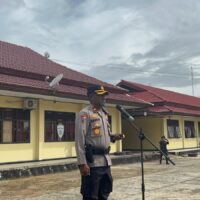 Apel Gelar Pasukan Operasi Lilin Dofior 2025 Polres Maybrat, Wujud Sinergi TNI–Polri Amankan Nataru