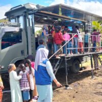 TNI Dirikan Dapur Umum di Timang Gajah, Bantu Pengungsi Terdampak Bencana