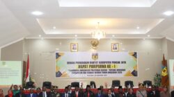 Kodim 1714/PJ Hadiri Sidang Penyerahan Raperda APBD 2026, Tegaskan Dukungan terhadap Pembangunan Daerah