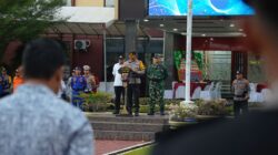 Dandim 0906/Kkr Bersama Forkopimda Gelar Apel Bersama Pastikan Pergantian Tahun Baru Aman