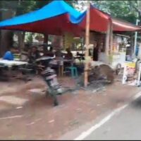 Ketika Fasum Jadi Ruang Komersial: PKL Menetap di Taman Maramis