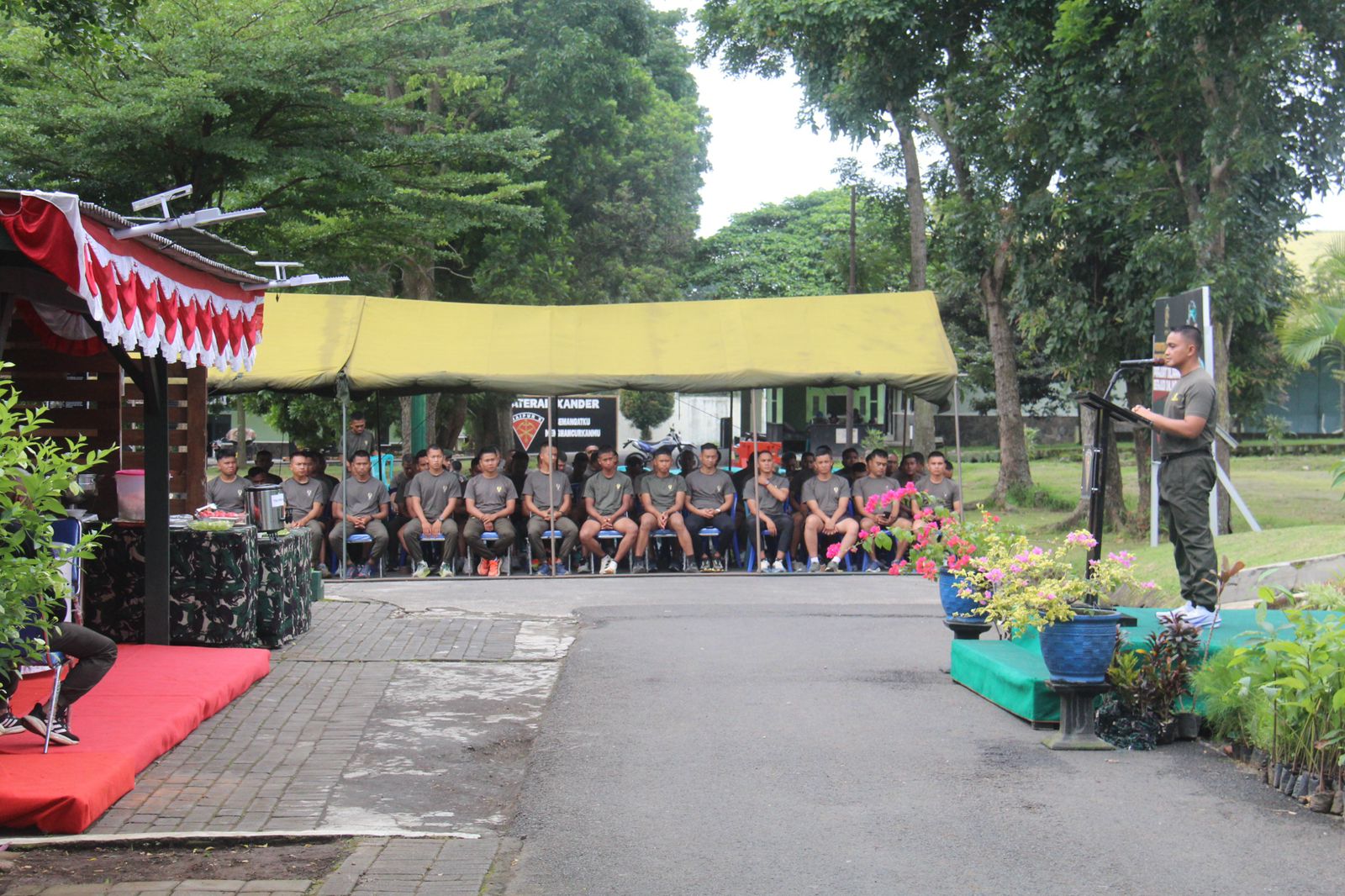 Bumi Ajusta Menghijau, Danmenarmed 2 Kostrad Pimpin Gerakan Tanam Pohon