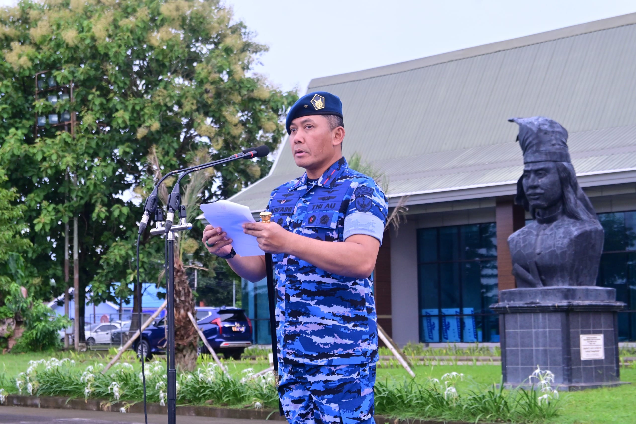 Awali Pelaksanaan Tugas Di Tahun 2026, Danlanud Sultan Hasanuddin Pimpin Apel Luar Biasa Awali Pelaksanaan Tugas Di Tahun 2026, Danlanud Sultan Hasanuddin Pimpin Apel Luar Biasa