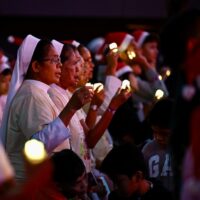 Panglima TNI Dampingi Presiden Prabowo Hadiri Perayaan Natal Nasional 2025 di GBK