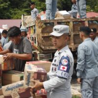 Bakamla RI Lepas KN. Singa Laut-402 untuk Misi Kemanusiaan ke Siau