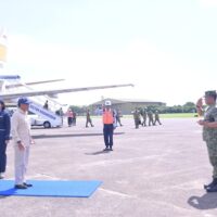 Wamenhan RI Tinjau Kesiapan Pembangunan Infrastruktur Strategis TNI AU di Lanud Sultan Hasanuddin