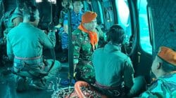 Danlanud Sultan Hasanuddin Pimpin Langsung Evakuasi Body Part Korban Jatuhnya Pesawat ATR 42-500
