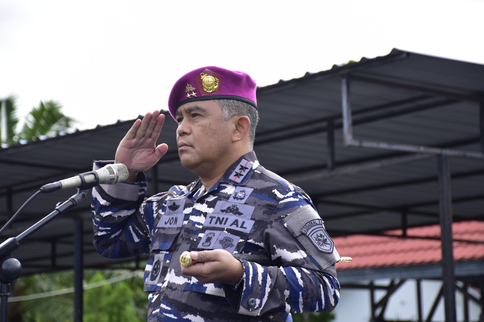 Dankodaeral X Pimpin Apel Khusus dan Jam Komandan