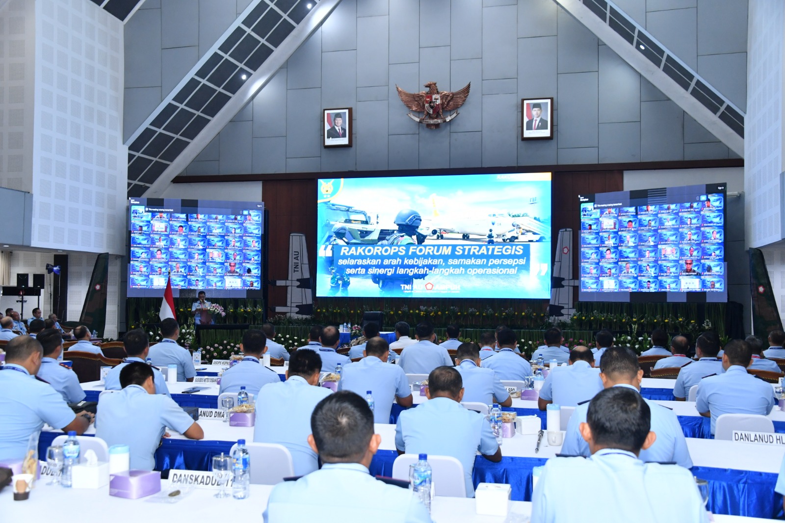 Komandan Lanud Sultan Hasanuddin Hadiri Rakorops TNI Angkatan Udara