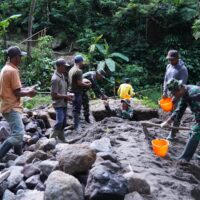 TMMD Ke 127 Fokus Tingkatkan Infrastruktur Desa, Jembatan Penghubung Mulai Dicor