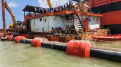 Satgas Kuala TNI-Jhonlin Bergerak Cepat, Atasi Sedimentasi Muara Kuala Penaga