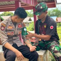 Jaga Stamina di Sasaran Semenisasi, Personel Polres Kubar Jalani Pemeriksaan Berkala