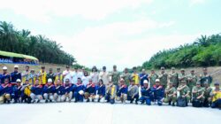 TNI Berhasil Laksanakan Uji Coba Pendaratan F-16 dan Super Tucano di Ruas Tol JTTS Lampung