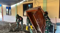 Satgas Kodam I/BB Pulihkan Sekolah Terdampak Banjir di Tapsel, Siswa Kembali Belajar Normal