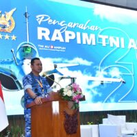Komandan Lanud Sultan Hasanuddin Ikuti Rapim TNI AU TA 2026