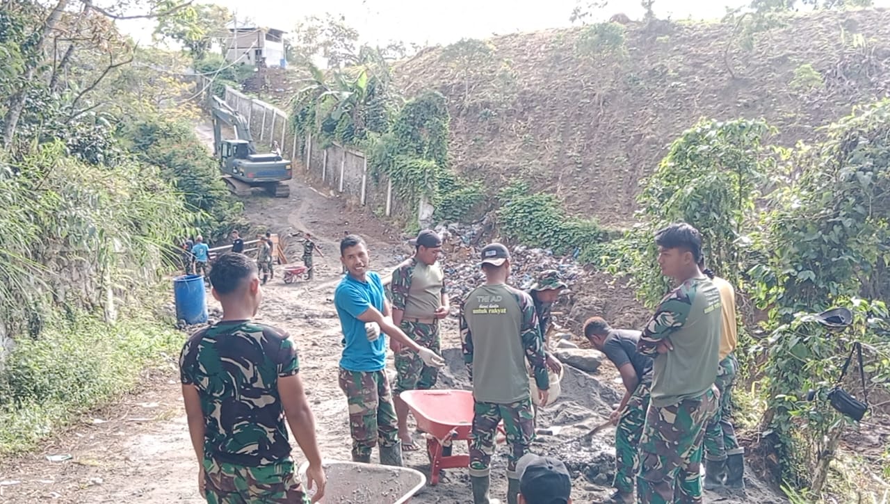 TNI AD Percepat Pemulihan Pascabencana, Infrastruktur Vital di Permata Capai 60 Persen TNI AD Percepat Pemulihan Pascabencana, Infrastruktur Vital di Permata Capai 60 Persen