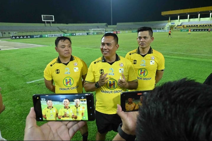 Nobar Barito Putera, Komandan Lanud Sjamsudin Noor Perkuat Soliditas Banua dalam Semangat Kebersamaan