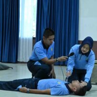 Perkuat Kesiapan Medis, Profesional dan Tanggap Darurat, Personel Lanud Sjamsudin Noor Ikuti Simulasi CPR