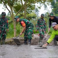 Dansatgas TMMD Ke 127 Pastikan Pembangunan Fisik Tepat Sasaran Di Gandusari