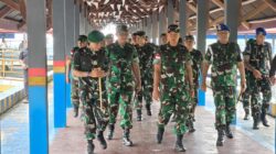 Dandim 1505/Tidore Sambut Kunjungan Kerja Pangdam XV/Pattimura