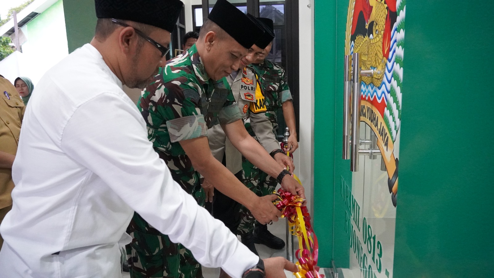 Gedung Baru Markas Koramil 01/Bojonegoro Diresmikan Gedung Baru Markas Koramil 01/Bojonegoro Diresmikan
