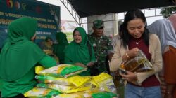Secara Serentak dan Tersebar, Jajaran TNI Kodim Bojonegoro Gelar Bazar Murah dan Takjil Ramadan