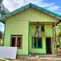 Sentuhan Akhir Satgas TMMD, RTLH Kini Tampak Lebih Cantik dan Nyaman