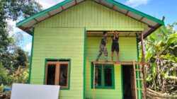 Sentuhan Akhir Satgas TMMD, RTLH Kini Tampak Lebih Cantik dan Nyaman