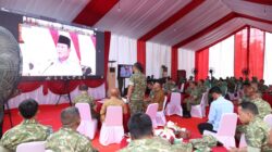 Panglima TNI Dampingi Presiden RI Resmikan 218 Jembatan untuk Perkuat Konektivitas Nasional