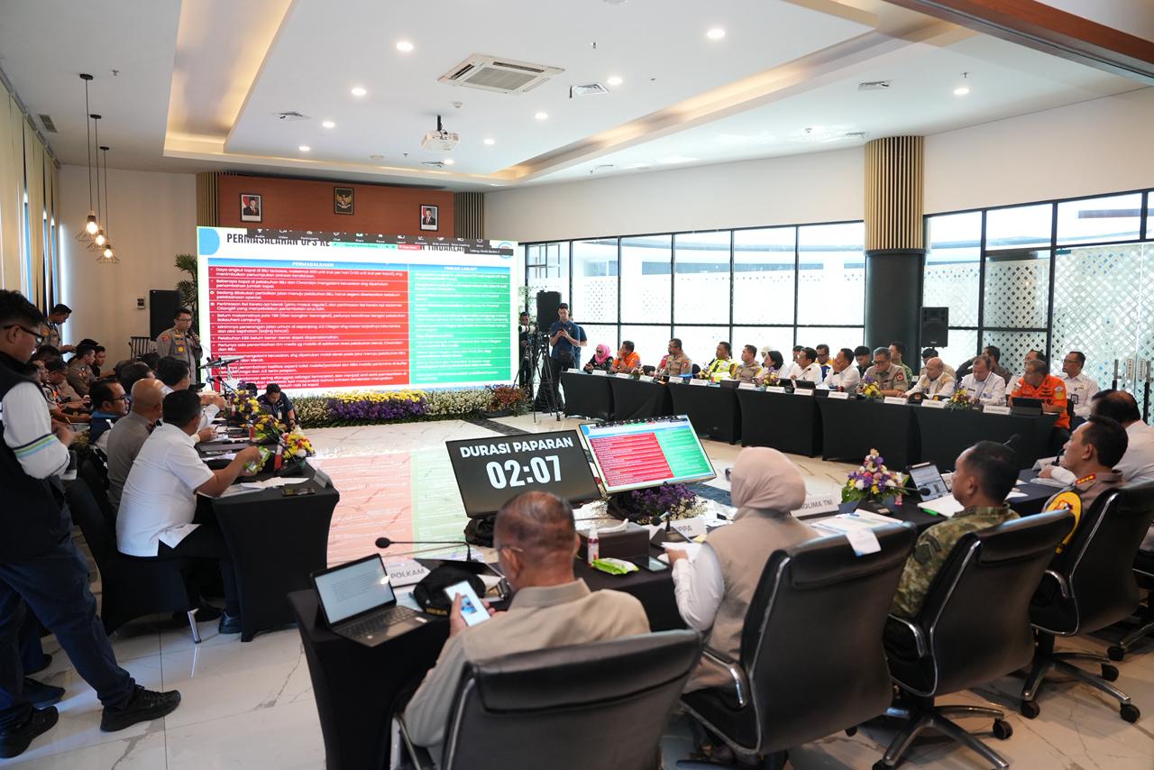 Dukung Kelancaran Mudik, Panglima TNI Bersama Kapolri Tinjau Fasilitas Pelabuhan Merak