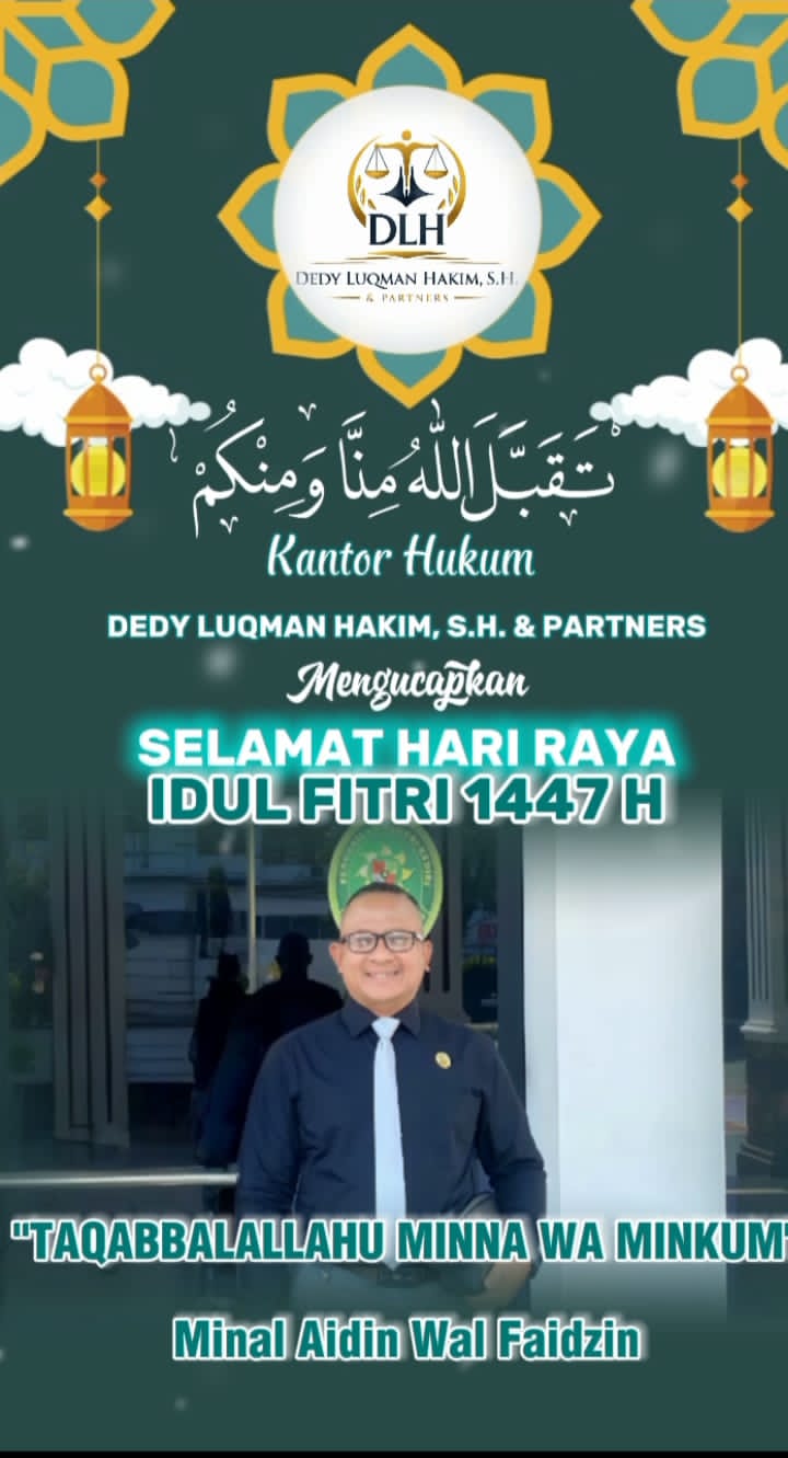Taqabbalallahu Minna Wa Minkum, Pesan Hangat dari Dedy Luqman Hakim di Hari Lebaran