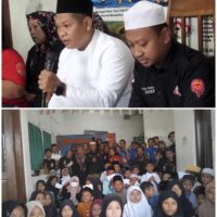 Laskar Ronggolawe Nusantara Cabang Palang Berbagi Kebahagiaan dengan Anak Yatim