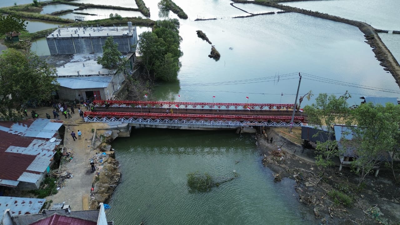 Bagian dari 218 Jembatan Nasional, TNI AD Bangun 35 Jembatan Bailey di Aceh