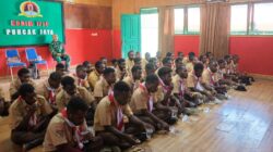 Kodim 1714/Puncak Jaya Selenggarakan Kegiatan Persami KKRI Tanamkan Nilai Kebangsaan Pada Siswa SMK Negeri 1 Mulia