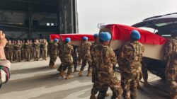 UNIFIL Gelar Upacara Memorial untuk Tiga Prajurit TNI yang Gugur di Lebanon Selatan