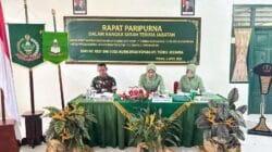 Rapat Paripurna Dalam Rangka Serah Terima Jabatan Ketua Persit KCK Cabang XXXV Kodim 1710/Mimika