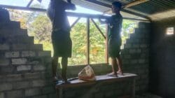 Renovasi Gereja  Persekutuan Kristen Alkitab Indonesia (GPKAI) Dapat Sentuhan TMMD, Jemaat ERROI Ucap Syukur