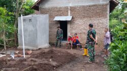 Pembangunan Sanitasi Milik Holifah di Dusun Ledok, Brabe Capai 80 Persen, TMMD Ke-128 Tingkatkan Kesehatan Warga