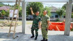 Dandim 1505/Tidore Dampingi Irutben Itdam XV/Pattimura Tinjau Progres Pembangunan KDKMP