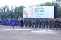 Komandan Lanud Sultan Hasanuddin Pimpin Upacara Peringatan HUT ke-80 TNI Angkatan Udara